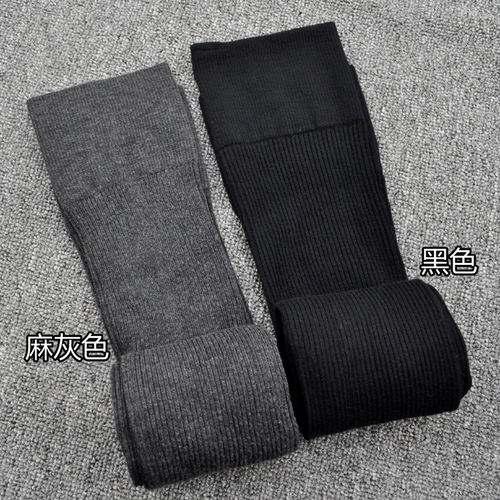 Полная 3 бесплатная доставка Нагревательная пряжа 100D Вертикальные полосы, упругие наложения, носки для коленных носков и осенние носки с высокой трубкой.