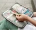 Hàn quốc đa chức năng hộ chiếu gói dài hộ chiếu du lịch gói tài liệu gói vé gói lưu trữ gói thẻ cho nam giới và phụ nữ Túi thông tin xác thực