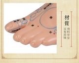 Акупунтная модель Meridian Meridian Model Foot, массаж купания, иглоукалывание, иглоукалывание модели стопы