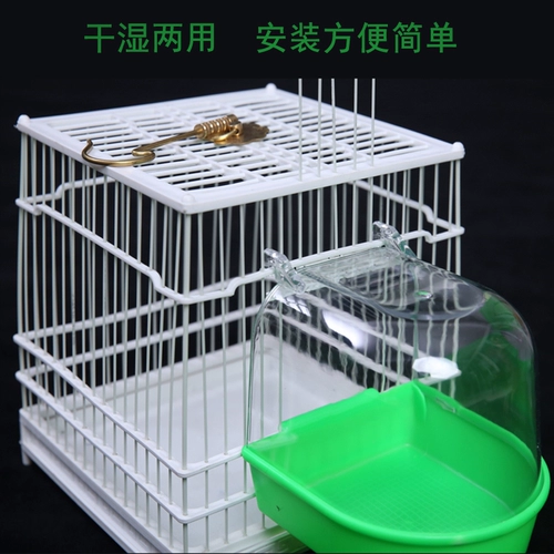 Новый список продуктов Birds Battle Box Tiger Peony Painted вышитый попугай Бен птица птичья клетка аксессуары