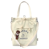 Брендовый шоппер, сумка на одно плечо с бантиком, сумка через плечо, в корейском стиле