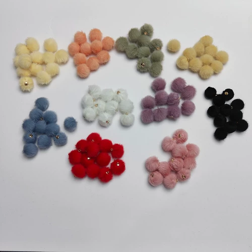 2 см длиной волосы имитация норки для волос шар для швейной одежды Длинные волосы для волос.