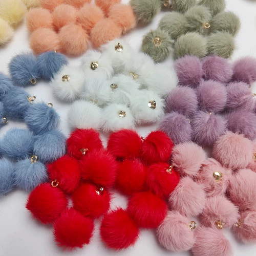 2 см длиной волосы имитация норки для волос шар для швейной одежды Длинные волосы для волос.