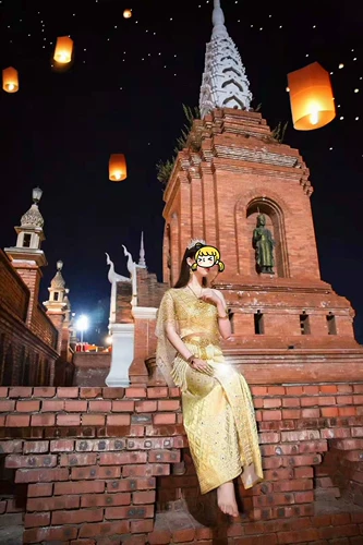 Starlight Night Market Costume Thai Wind Photo Clothing