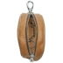 Da mềm da lộn da túi chìa khóa da của nam giới eo khóa nữ phổ xe handmade đơn giản công suất lớn túi lưu trữ móc khóa túi mini Trường hợp chính