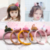 2018 mới thỏ tóc vòng cô gái đầu dây bé buộc tóc ban nhạc thịt viên clip tóc trẻ em phụ kiện tóc headband kẹp tóc Phụ kiện tóc