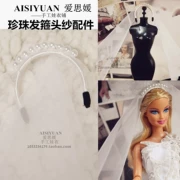 [Ai Siyuan handmade quần áo em bé] 30 cm búp bê búp bê doanh phụ kiện trang trí ngọc trai headband sợi đồ trang sức
