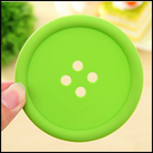 Мультяшный нескользящий креативный настольный коврик, милая чайная чашка