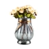 Tối giản hiện đại Châu Âu tay lily hoa hồng phong phú tre phòng khách cắm hoa thủy tinh hoa khô trang trí bình hoa - Vase / Bồn hoa & Kệ Vase / Bồn hoa & Kệ