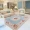 Giải phóng mặt bằng đặc biệt phòng khách thảm san hô nhung Bắc Âu màu xanh hình học phòng ngủ mat mat đơn giản hiện đại bàn cà phê - Thảm