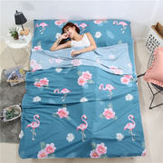 Khách sạn du lịch trên bẩn túi ngủ người lớn trong nhà khách sạn đôi quilt cover du lịch xách tay tấm chống bẩn người cotton