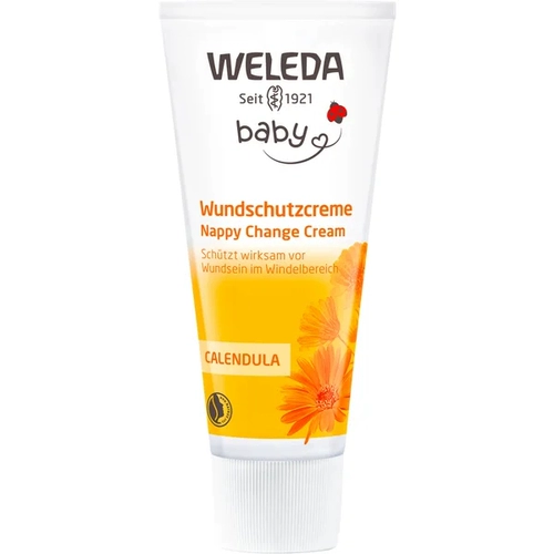 Weleda, крем c календулой для младенца, лечебная мазь, Германия, 75 мл