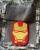 Avengers Velcro băng đeo tay thêu cá mập chương kỷ niệm chương cá tính chương quần áo ba lô tùy chỉnh dán 	miếng dán là quần áo Thẻ / Thẻ ma thuật