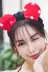 Phim hoạt hình cô gái Nhật Bản ngọt ngào dễ thương mũ bơi sinh viên dây rút có thể điều chỉnh nữ tăng trưởng tóc áo tắm mùa xuân nóng mũ bơi - Mũ bơi