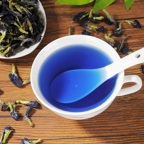 [Участник обычай] 30 г бобов бабочки Blue Butterfly Tea Инонный синий демон джи ледовый кожа Луна торт не -Edible