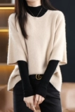 Демисезонный кашемир, модный шерстяной жилет, круглый воротник, в корейском стиле