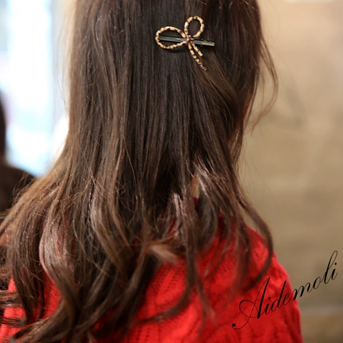 Aroma zone, импортный аксессуар для волос, лента с бантиком, заколка для волос, в корейском стиле