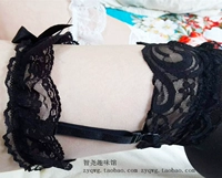 Cáp treo clip của phụ nữ vớ dây đeo cô gái Nhật Bản Lolita sexy ren chân vòng garter đùi đồ trang sức dây nịt tất chân vòng