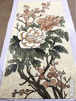 Мраморная картина/пион (0,1 квадратных метров)