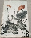 Каменная картина натуральная мраморная мозаичная орфография европейская головоломка