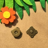 Ткань ручной работы DIY Dark Button Dark Button Magnetic Bulf