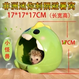 Гнездо керамическое гнездо Hammers Gont Gold Gold Silk Bear Мини еж