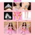 Doll Girl Set Hộp quà tặng Dress Up Wedding Dress Công chúa sinh nhật Quà tặng trẻ em Đồ chơi đơn Barbie ngọt ngào - Búp bê / Phụ kiện