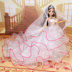 Doll Girl Set Hộp quà tặng Dress Up Wedding Dress Công chúa sinh nhật Quà tặng trẻ em Đồ chơi đơn Barbie ngọt ngào - Búp bê / Phụ kiện búp bê barbie nấu ăn Búp bê / Phụ kiện