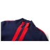 MONT CLOUD Áo len dệt kim tương phản của phụ nữ 420441F2Z01 - Áo len thể thao / dòng may