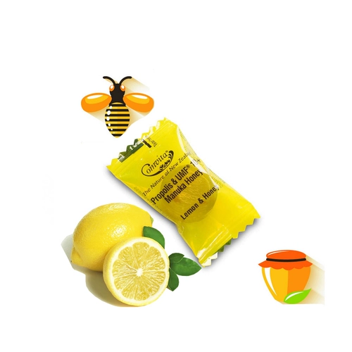Австралия Новая Зеландия Comvita Manuka Honey 10+ леденцы с прополисом для горла и лимонные конфеты 500 г