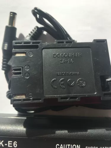 Применимая камера Canon SLR Camera EOS 5D2 5D3 7D 70D 60D 60D Адаптер внешнего питания ACKE6