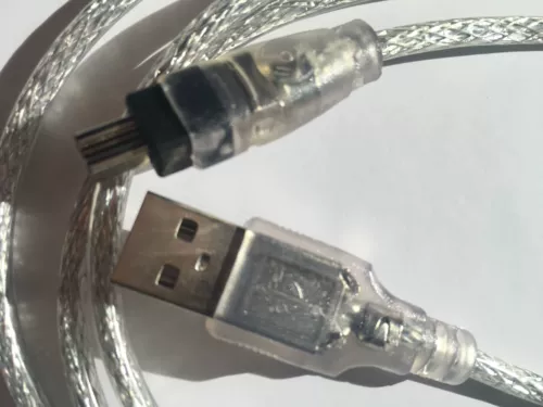 1394 Донесение камеры кабеля данных DV Fire Line USB до 1394 4PIN Call Card Connection