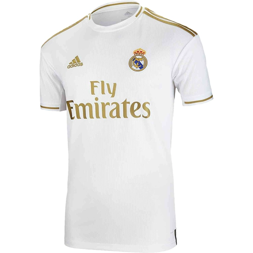 Zagai Sports Adidas Real Madrid 19-20 Сезон домашний игрок футболист мужская майка DW4433 DW4436