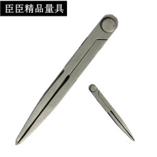 Кронциркуль 臣臣硬质合金钨钢头划线规划线器间距规圆规（钢板材料划线利器）