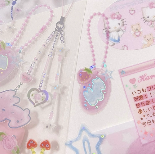 Spot Korean Pearly Button Shiny Laser Sequin Starkling Card Sticker Ins Chase Diy Декоративная наклейка