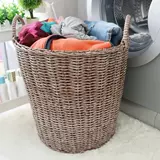 Корзина для белья, пластиковая плетеная корзина для хранения, игрушка