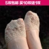 5 cặp chống trượt chống đau chân vô hình nửa vớ của phụ nữ nửa ngón chân vớ mùa xuân nông miệng ngắn vớ nửa ngón chân vớ