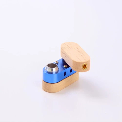 Портативный креативный маленький металлический деревянный стеклянный кальян