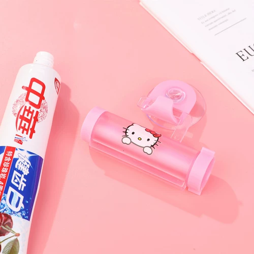 Hello Kitty, зубная паста, мультяшное очищающее молочко