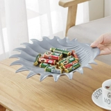 Творческая оболочка формы сухой фрукты скандинавская минималистская домашняя гостиная пластиковая закусочная пластинка дыня семена фрукты корзина