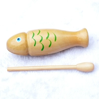 Логировая деревянная рыба