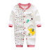 Bé onesies mùa xuân và mùa thu cotton sơ sinh bé romper sơ sinh quần áo 0-3 tháng dài tay áo bé quần áo lót quan ao tre em Áo liền quần