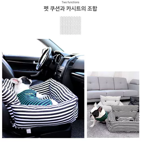 Тедди VIP Fatou Car Safe Seat Seat Seat Doujo домашние животные домашние животные путешествуют на автомобильном гнезде маленькие и маленькие подушки Инукара