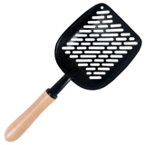 Кошачья песчаная лопата кошачья лопата лопата с большой длинной металлической лопатой кошачьей кошачьей кошка специальная лопата кошачья лопата лопата петли