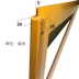 Scribe đặt công cụ phổ dụng sử dụng thớt thủ công tam giác cầm tay quy tắc gỗ gỗ công cụ chế biến gỗ Dụng cụ cầm tay
