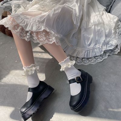 taobao agent Japanese cotton spring socks, Lolita style, 2020