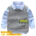 Áo vest bé trai vest cotton 2019 mùa thu trẻ em đan áo vest trẻ em vest 3037 - Áo ghi lê