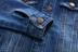 Áo khoác denim trẻ em top 2019 mùa thu Hàn Quốc phiên bản áo khoác nam denim cho bé trai denim denim 7706 - Áo khoác Áo khoác