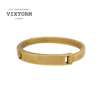 Thương hiệu thủy triều Anh VIXTORM mùa LỘC vòng đeo tay đồng nam trung tính cũ kim loại làm bằng tay đồ trang sức - Vòng đeo tay Cuff vòng pandora