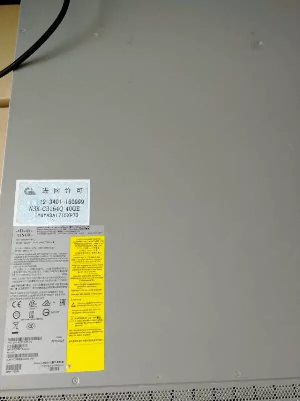 Запчасти Cisco N3K-C3164Q-40GE CISCO коммутатор дата-центра 40G порт 10G-ядро
